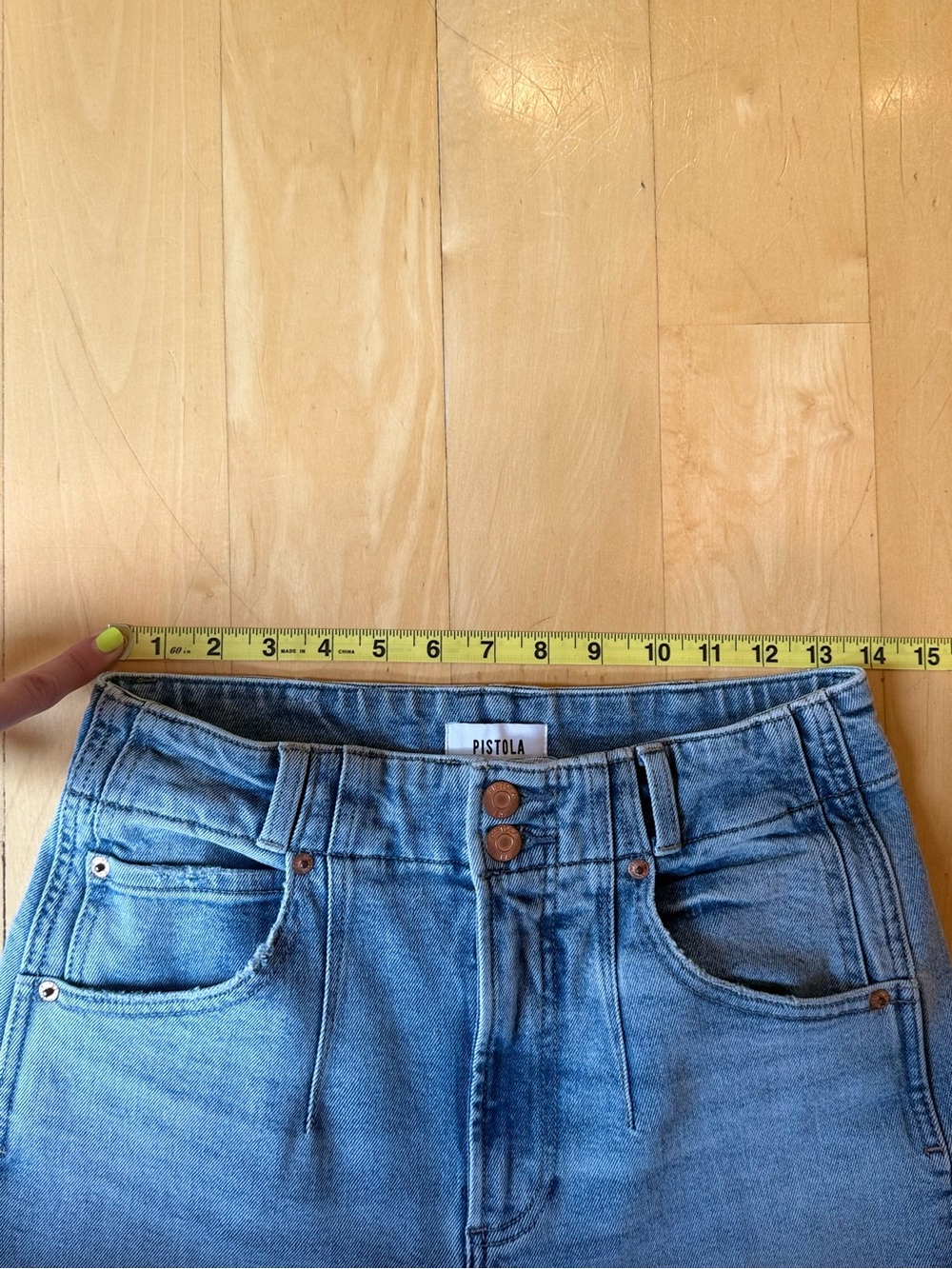 Pistola Lana High-Rise Wide Leg Jean-Terrace - Picture 5 of 6